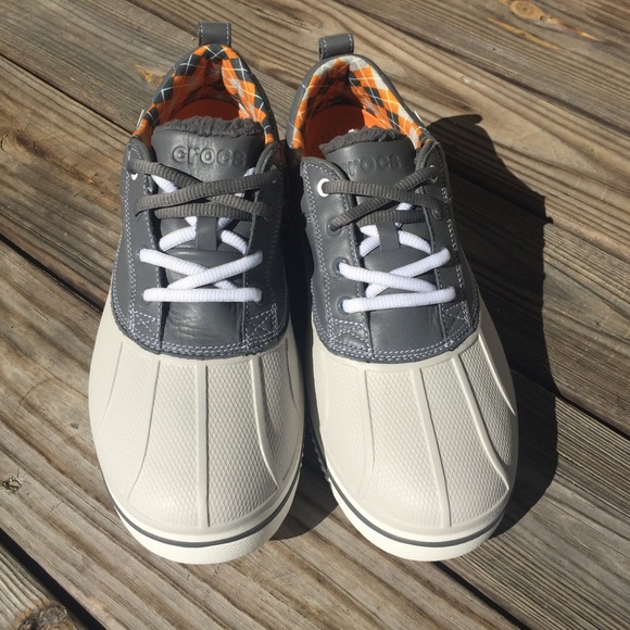 crocs allcast duck golf shoe